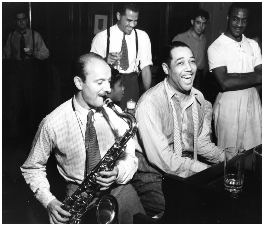 Bud Freeman e Duke Ellington, 1939