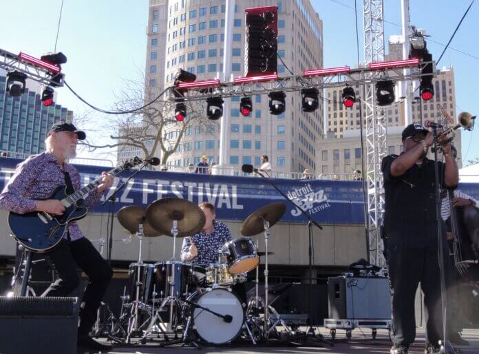 John Scofield Quartet Detroit Jazz Festival feat. Nicholas Payton