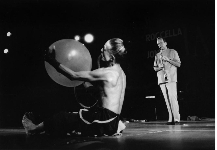 Steve Lacy e Daimon Shiro, Roccella Jazz Festival 1991 - foto Pino Ninfa