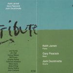 CD doppio di Jarrett Keith «Tribute» retro